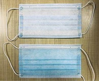 Máscara protetora médica dental descartável de 3 dobras